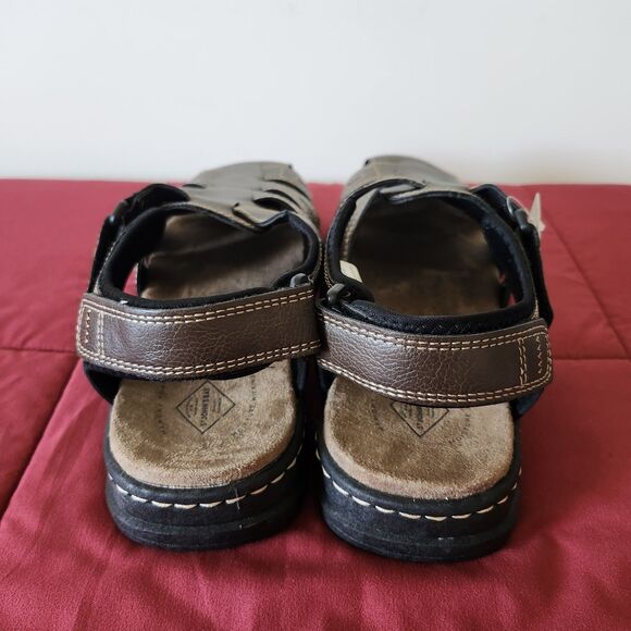 New St Johns Bay Men’s Sandals Size 13M Felix Memory Foam Moisture Wicking - Picture 5 of 11